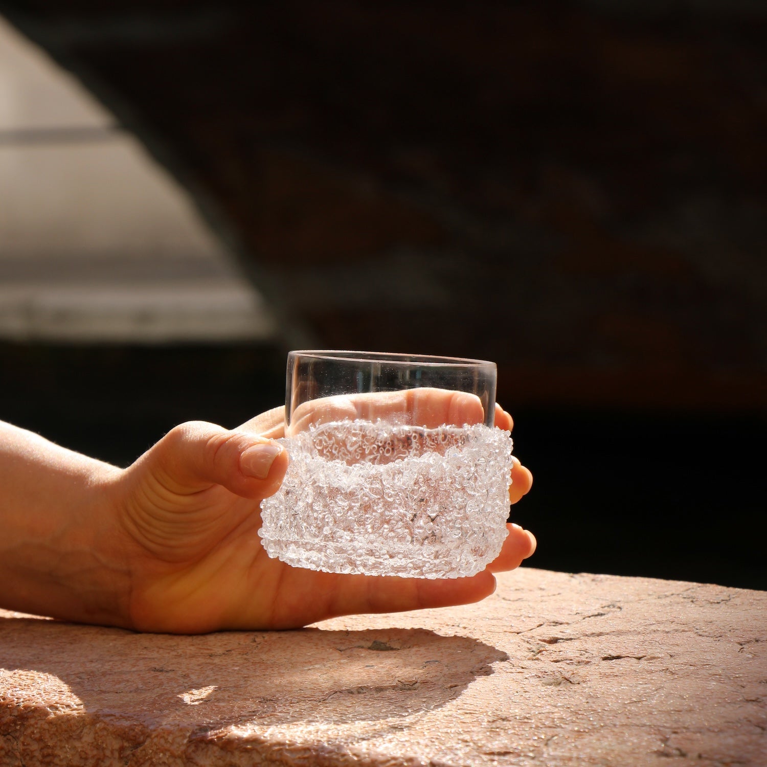Ghiaccio Glass Cristallo