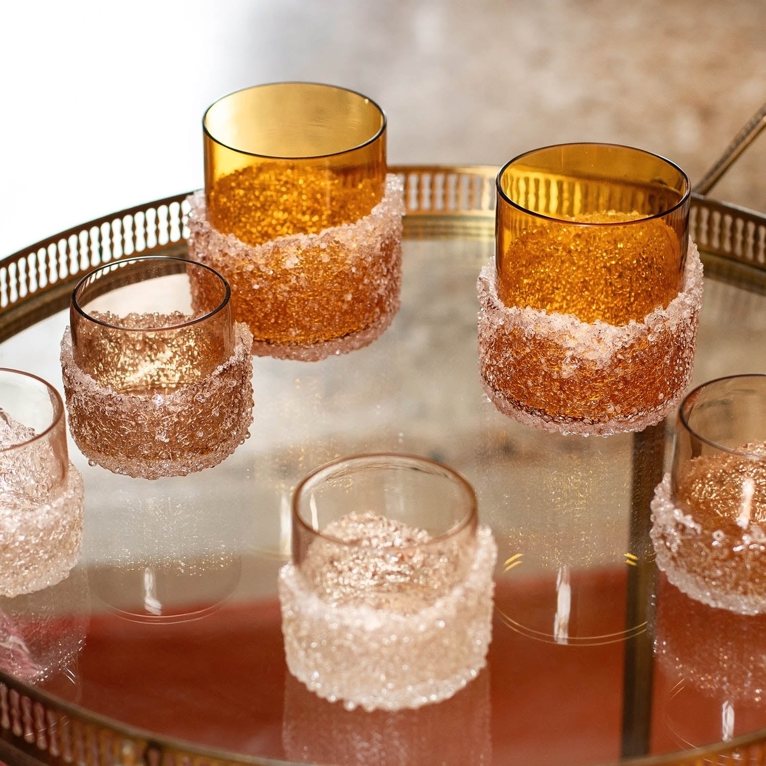Ghiaccio Glass Cristallo
