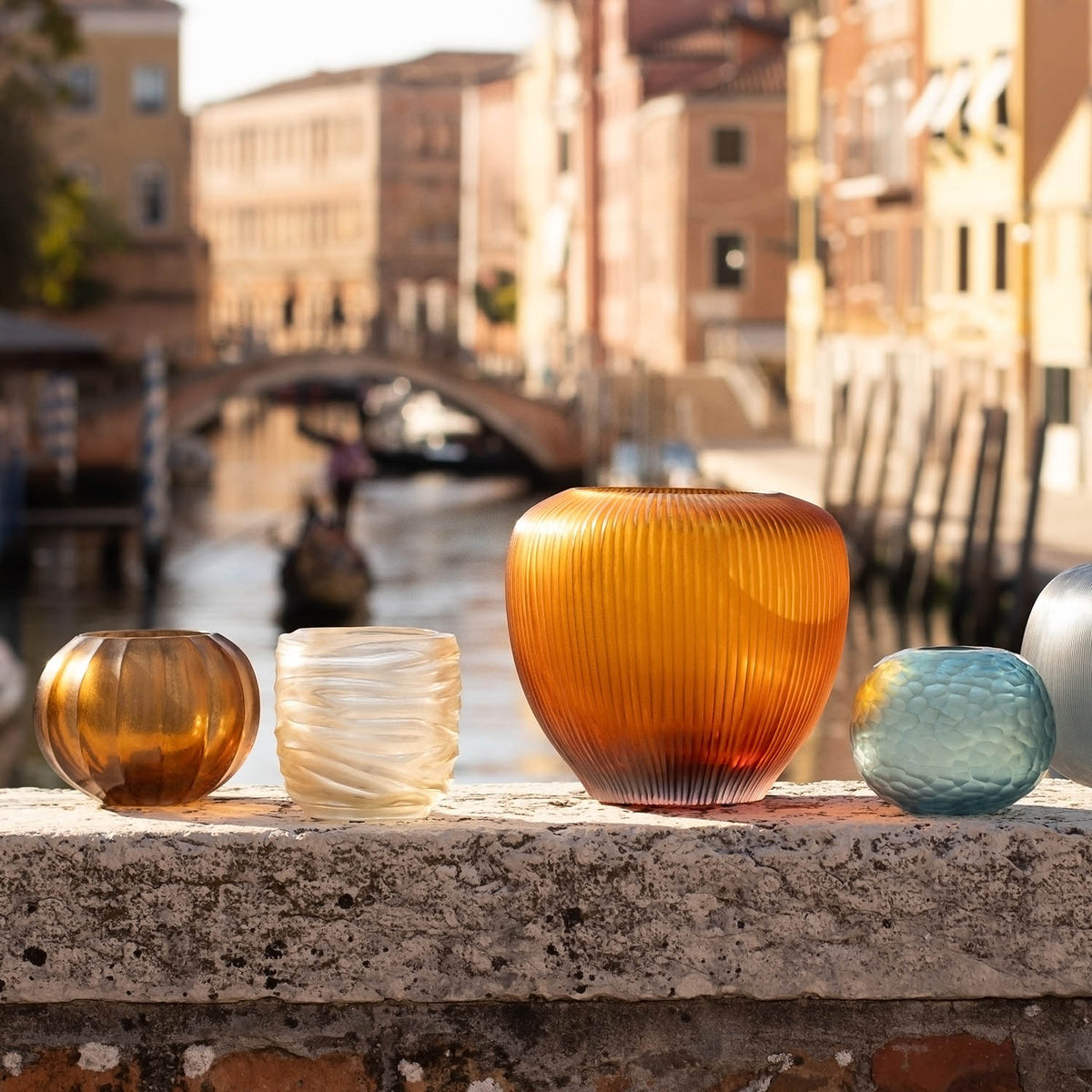 Rullo Antico vase, top view