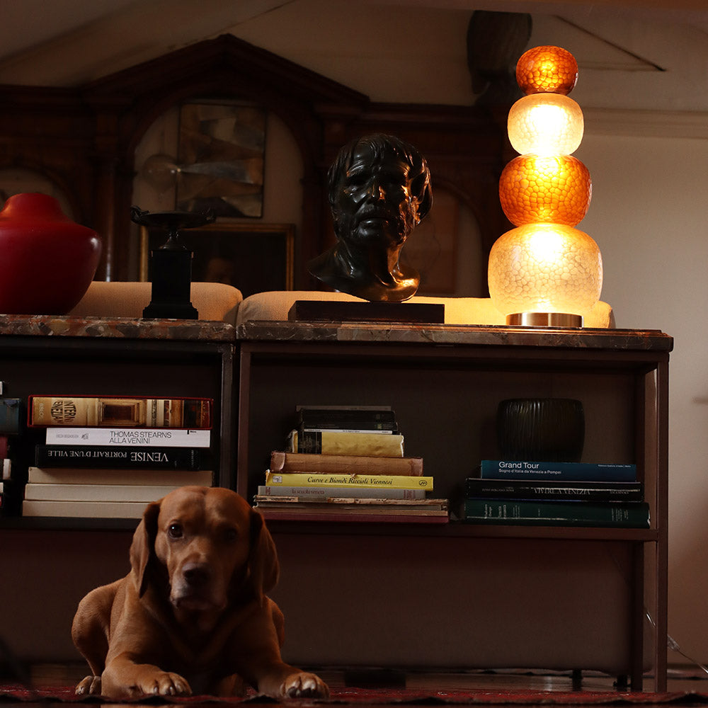 Totem Luce Antico Ambra